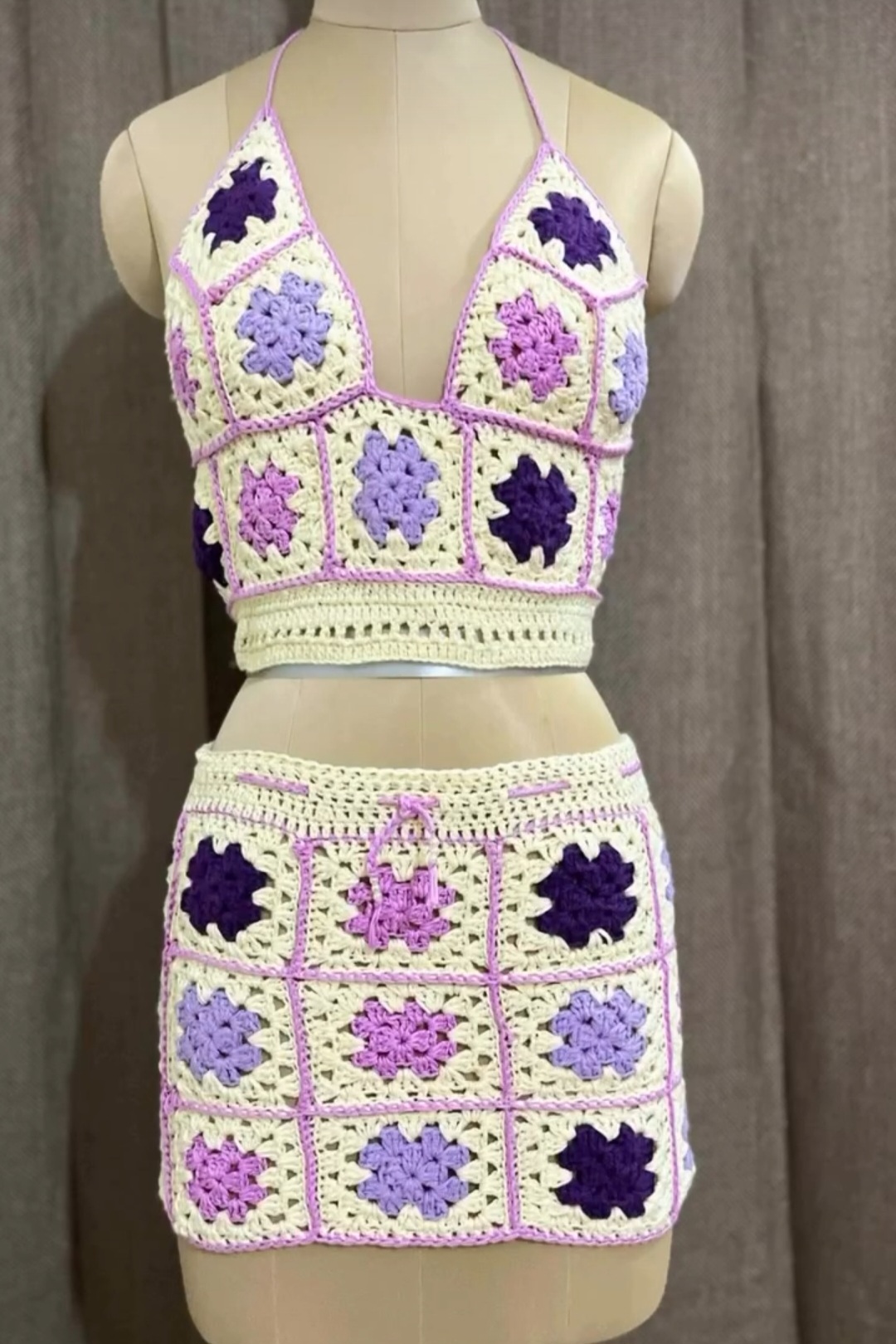 crochet stylish wearing