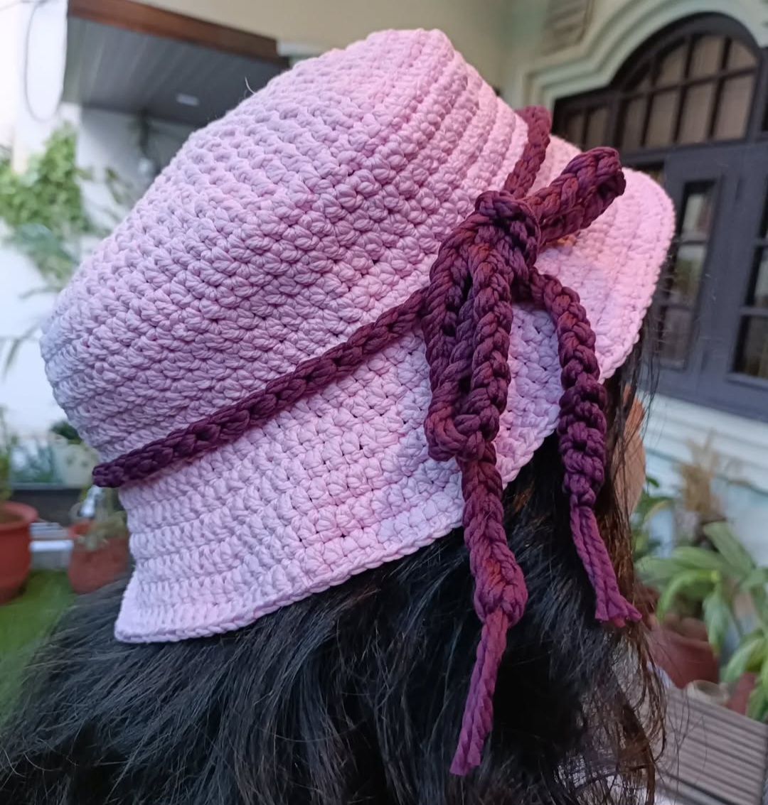 crochet stylish wearing