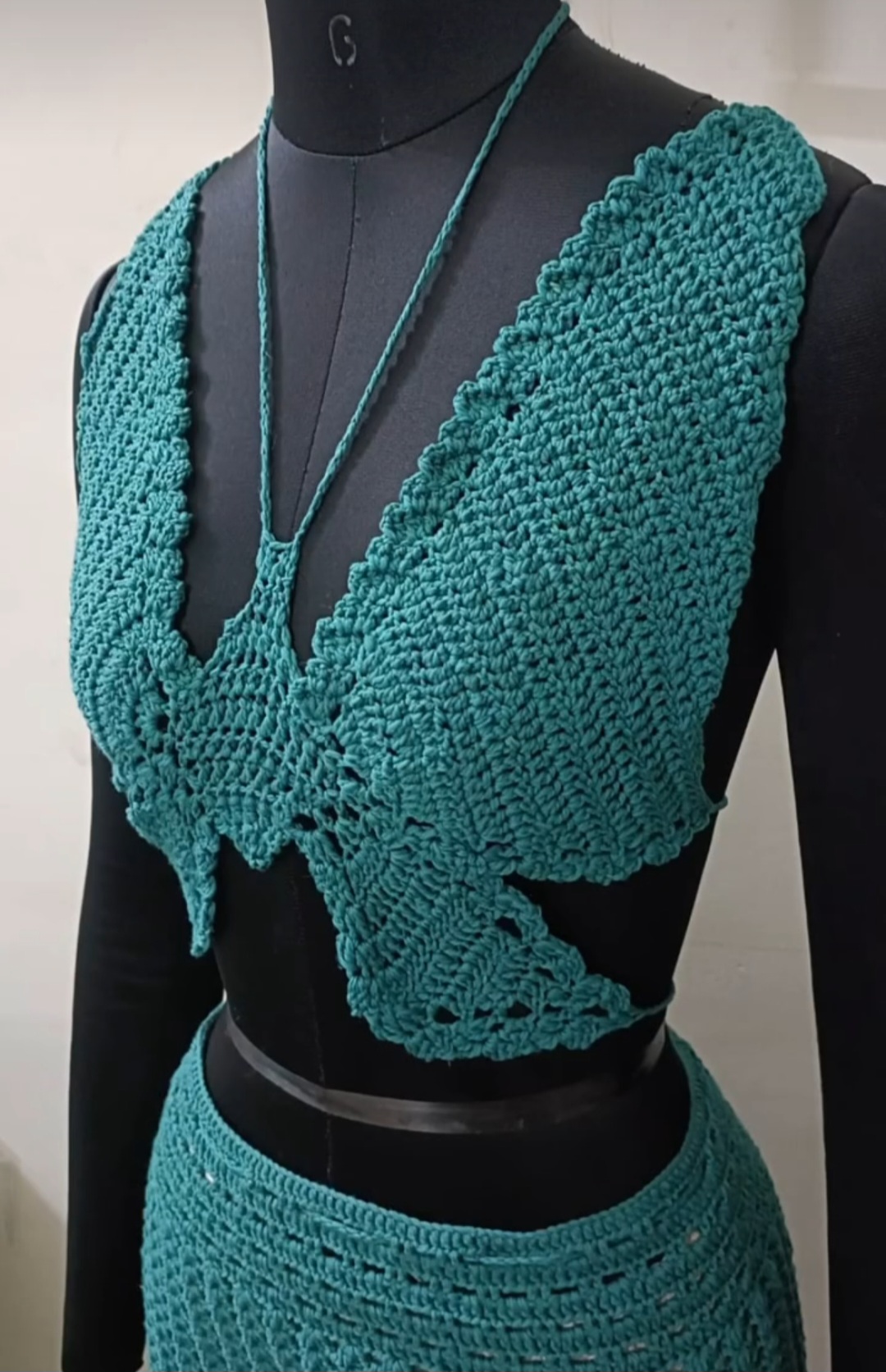 crochet stylish wearing