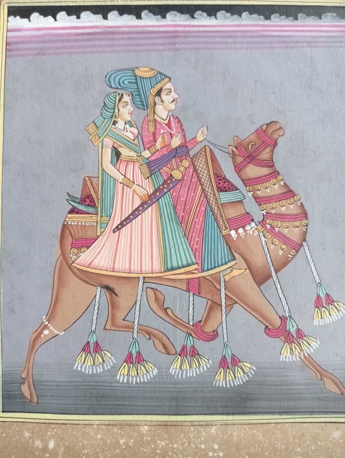 Handmade Masterpiece of Royal Paintings - Image 10