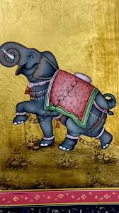 Rice Grain Paper Painting